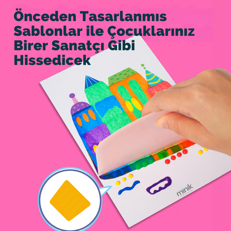 Rainbow Touch™ Çocuğunuzun Yaratıcılığını Özgür Bırakın !