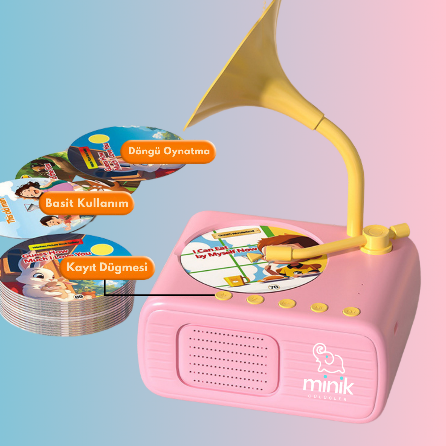 Mini Plak™ Çocuklarınızın İngilizce Öğrenme Yolculuğuna Bir Başlangıç Yapın !