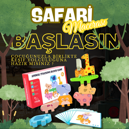 Safari Kulesi™ Çocuklarınızın Keşif Macerası Başlasın !