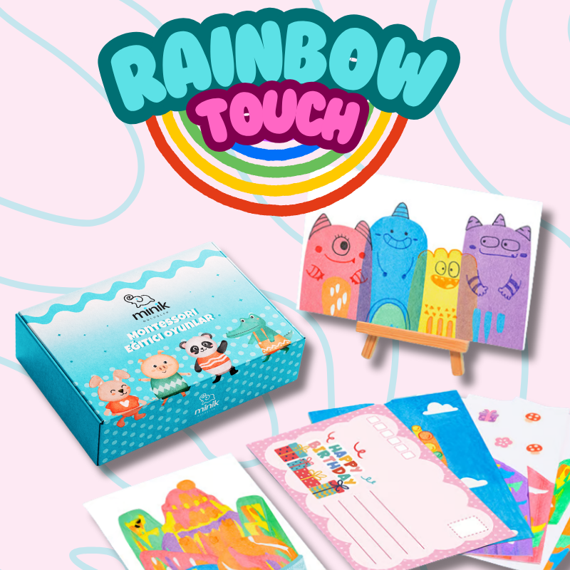 Rainbow Touch™ Çocuğunuzun Yaratıcılığını Özgür Bırakın !