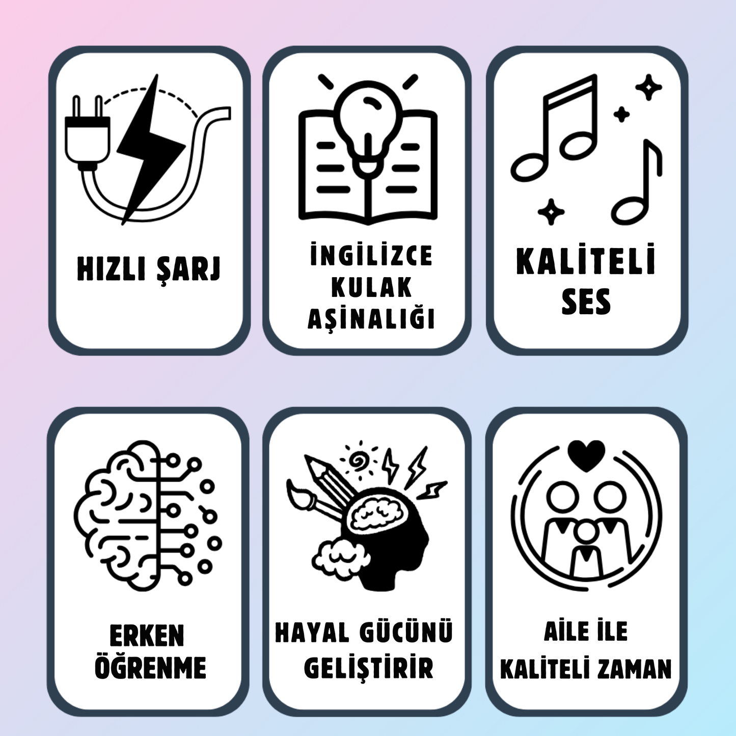 Mini Plak™ Çocuklarınızın İngilizce Öğrenme Yolculuğuna Bir Başlangıç Yapın !